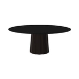 Container HPL Round Table: XXL + Bodhi Cover + Black + Wenge