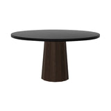 Container Round Table: Large + Bodhi Cover + Black Stained+ Cinnamon