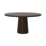 Container Round Table: Large + Bodhi Cover + Cinnamon Stained + Cinnamon