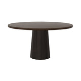 Container Round Table: Large + Bodhi Cover + Cinnamon Stained + Grey