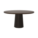 Container Round Table: Large + Bodhi Cover + Cinnamon Stained + Grey