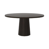 Container Round Table: Large + Bodhi Cover + Grey stained + Grey