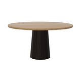 Container Round Table: Large + Bodhi Cover + Natural Oil + Wenge