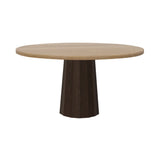 Container Round Table: Large + Bodhi Cover + Natural Oil + Cinnamon