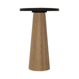 Container Bar Table: Bodhi Cover + Round + Wenge Stained + Natural Oil