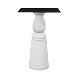 Container HPL Bar Table: New Antiques + Square + Black + White