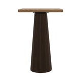 Container Bar Table: Bodhi Cover + Square + Natural Oil + Cinnamon
