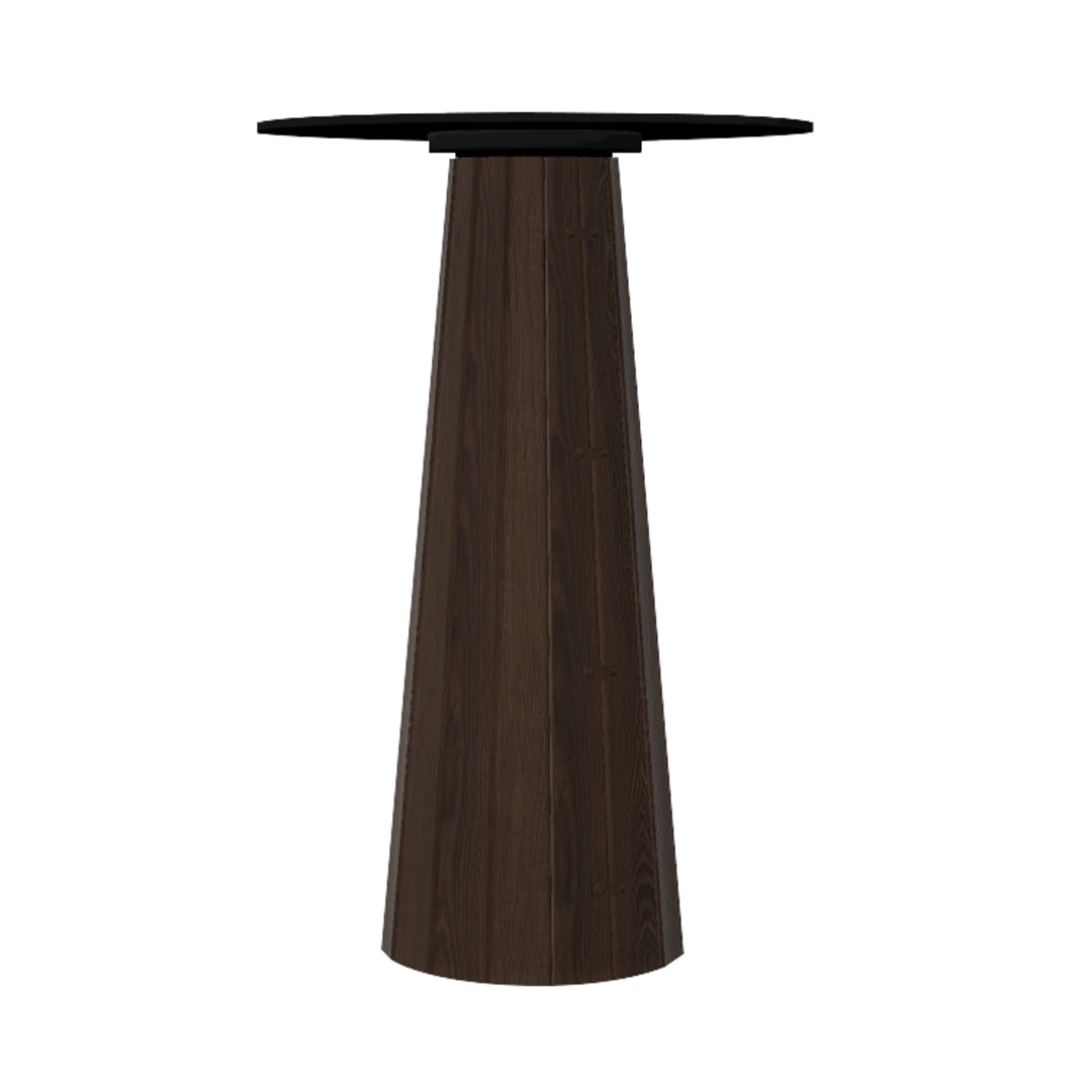 Container HPL Bar Table: Bodhi Cover + Square + Black+ Cinnamon