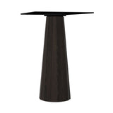 Container HPL Bar Table: Bodhi Cover + Square + Black+ Cinnamon