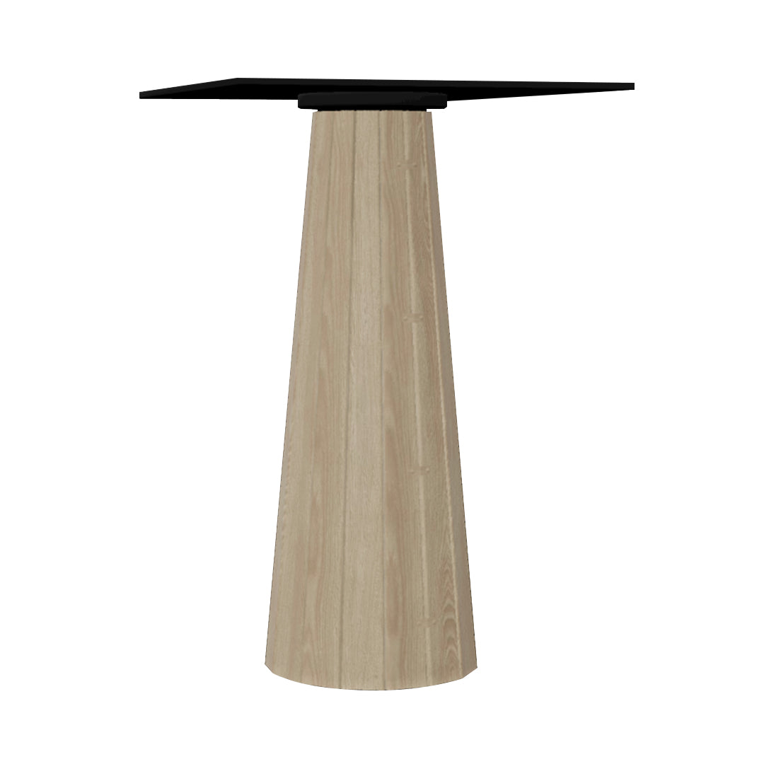 Container HPL Bar Table: Bodhi Cover + Square + Black + White Wash