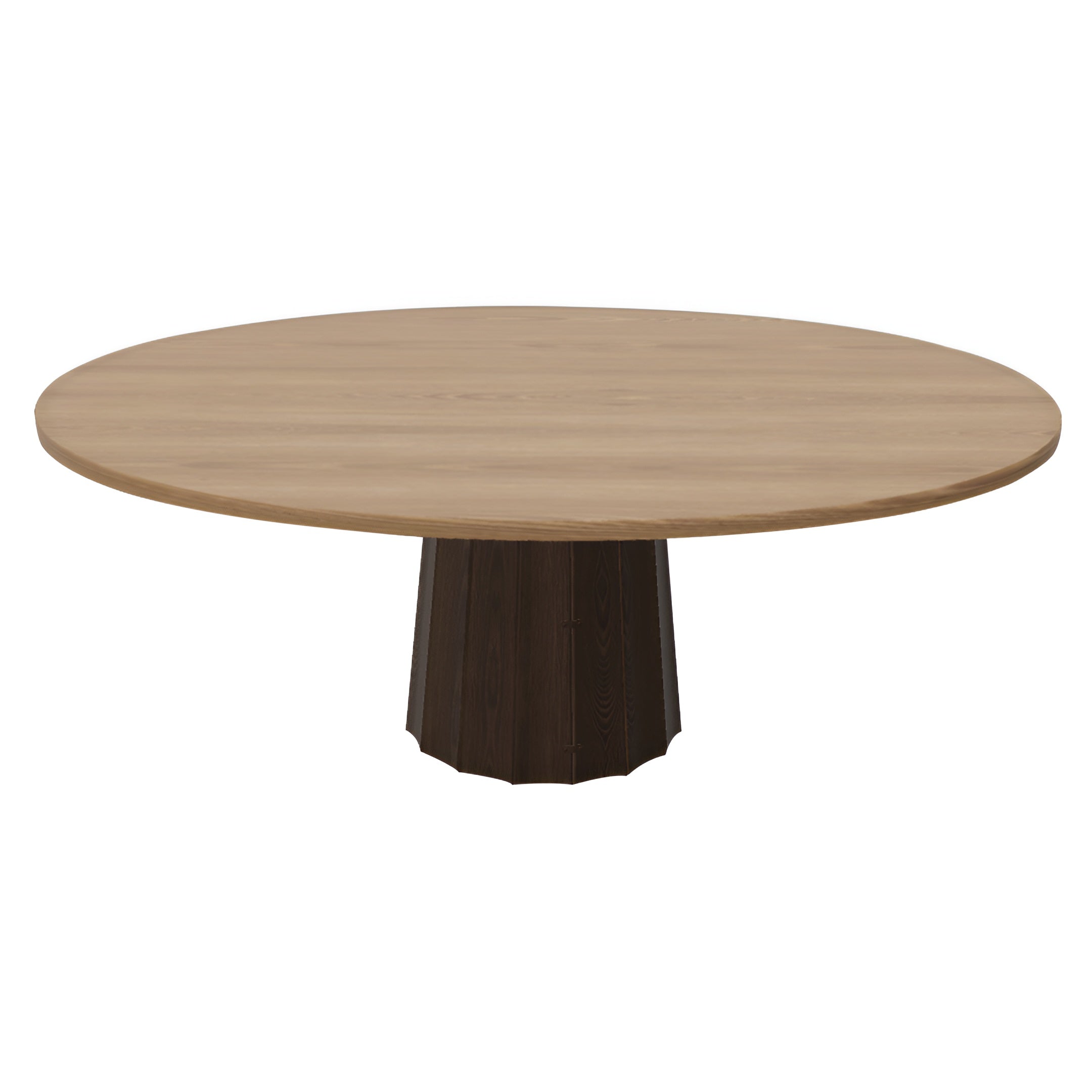Container Oval Table: Small + Bodhi Cover + Natural Oil + Cinnamon
