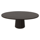 Container Oval Table: Small + Bodhi Cover + Wenge Stained + Wenge