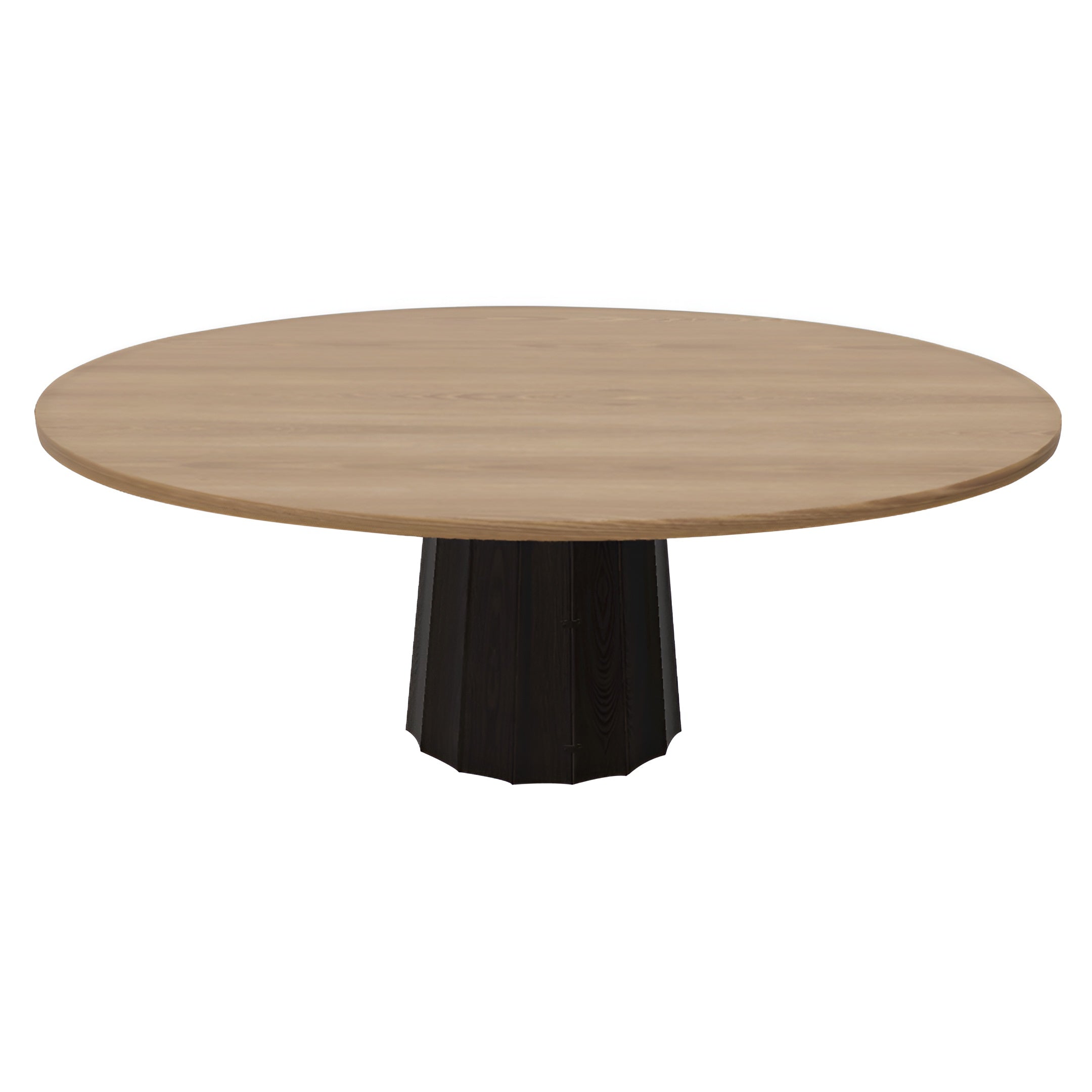 Container Oval Table: Small + Bodhi Cover + Natural Oil + Grey
