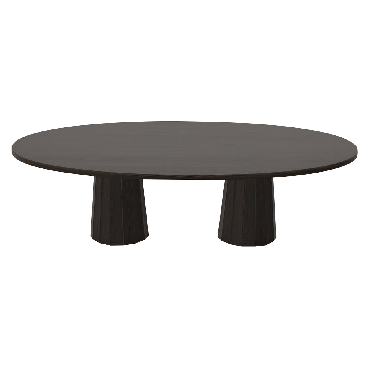 Container Oval Table: Large + Bodhi Cover + Grey Stained + Grey