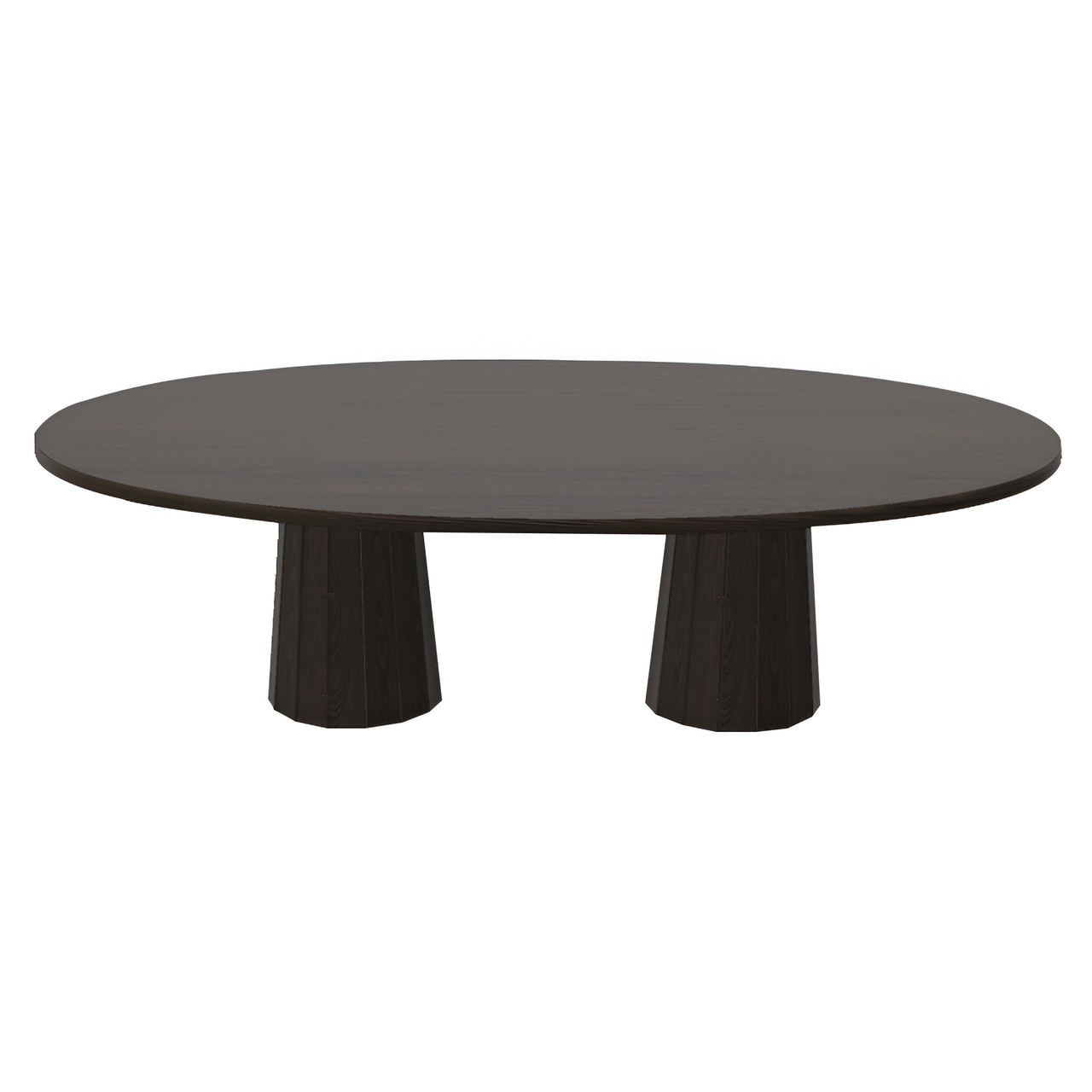 Container Oval Table: Large + Bodhi Cover + Grey Stained + Grey