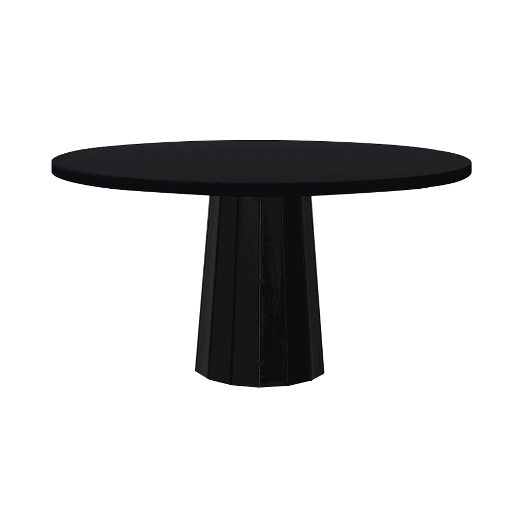 Container Round Table: Large + Bodhi Cover + Jet Black + Black