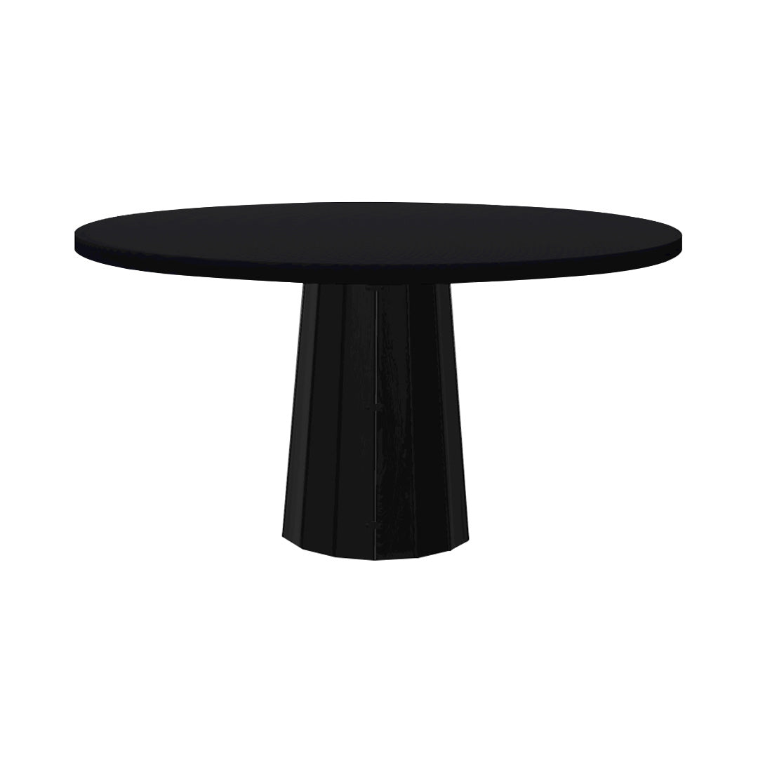 Container Round Table: Large + Bodhi Cover + Jet Black + Black