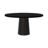 Container Round Table: Large + Bodhi Cover + Jet Black + Grey