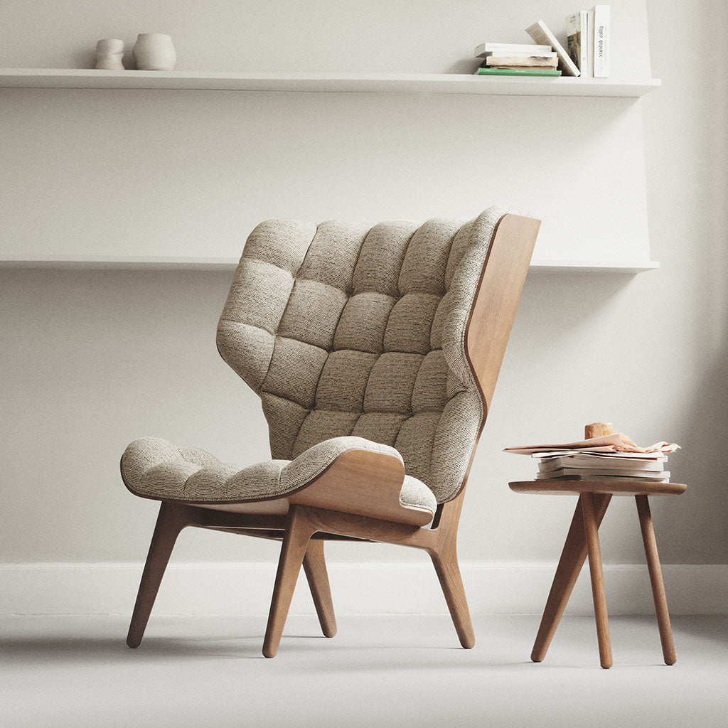 Mammoth Lounge Chair: Front Upholstered