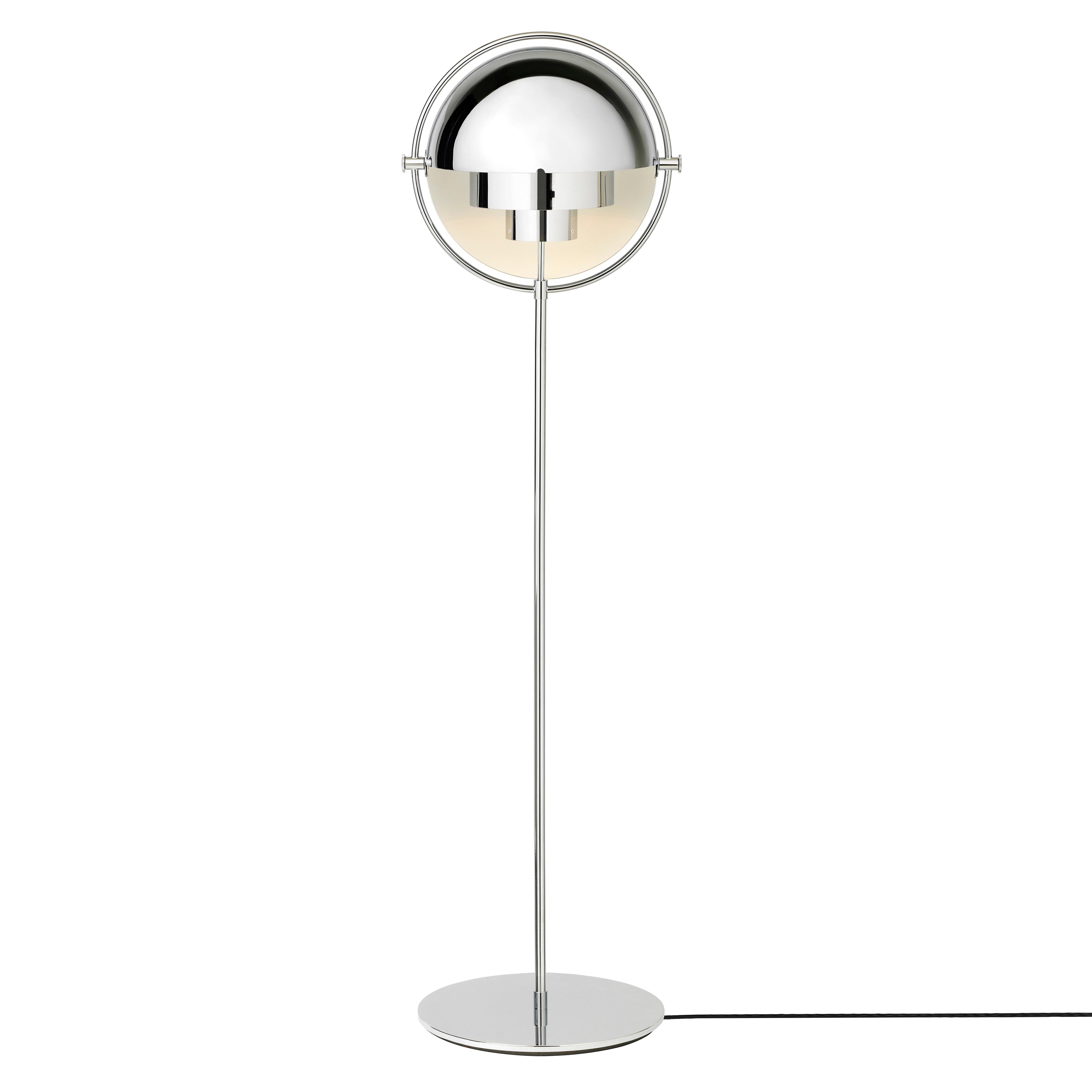 Multi-Lite Floor Lamp: Chrome + Chrome