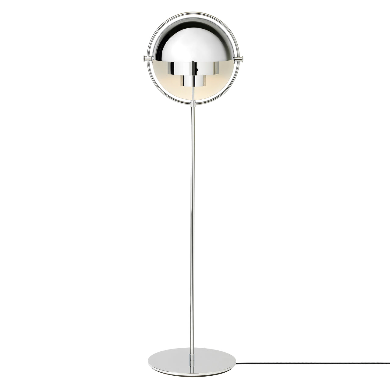 Multi-Lite Floor Lamp: Chrome + Chrome