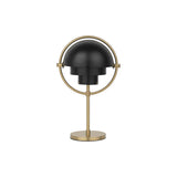Multi-Lite Portable Lamp: Brass + Black Semi Matt