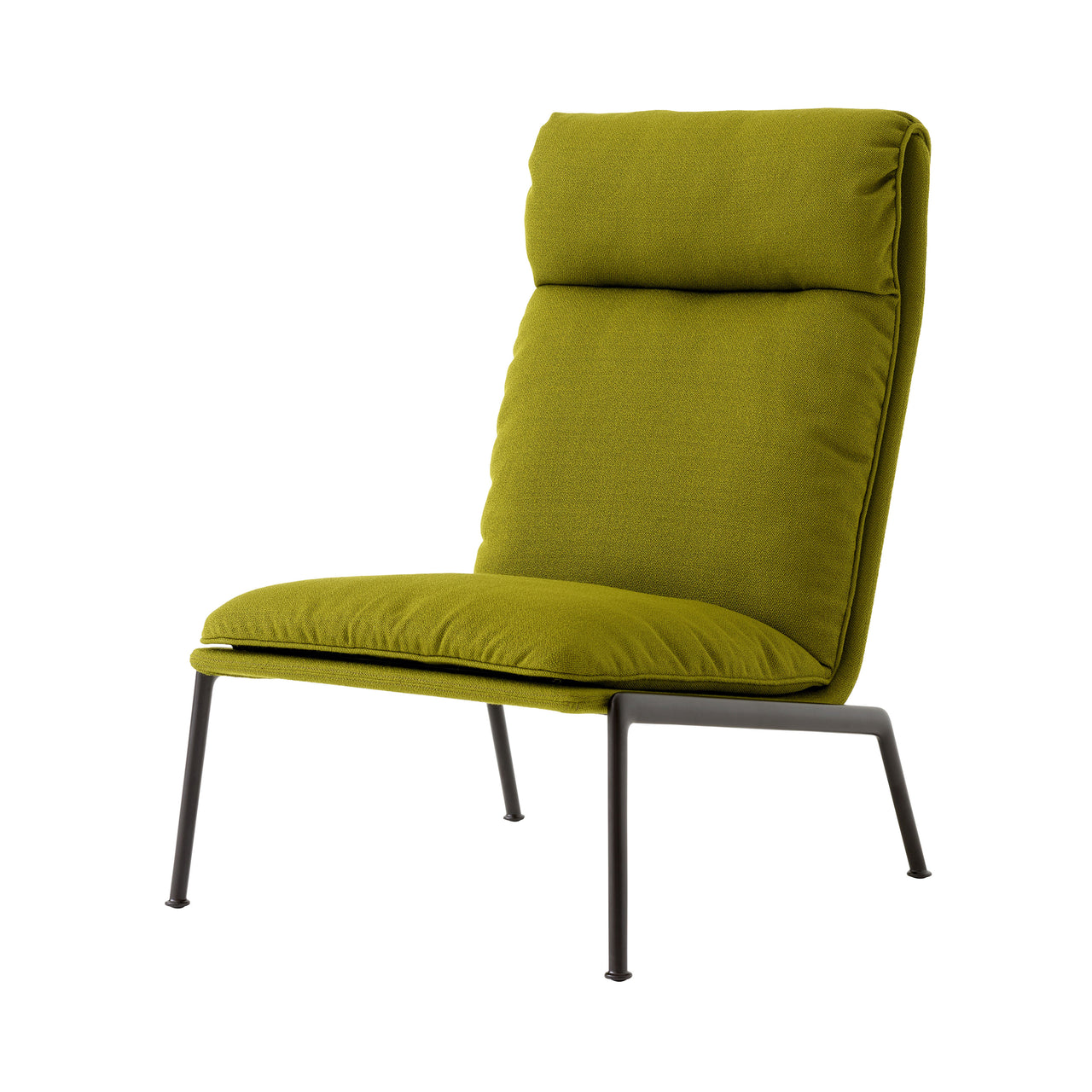 Muno LN16 Highback Lounge Chair: Warm Black