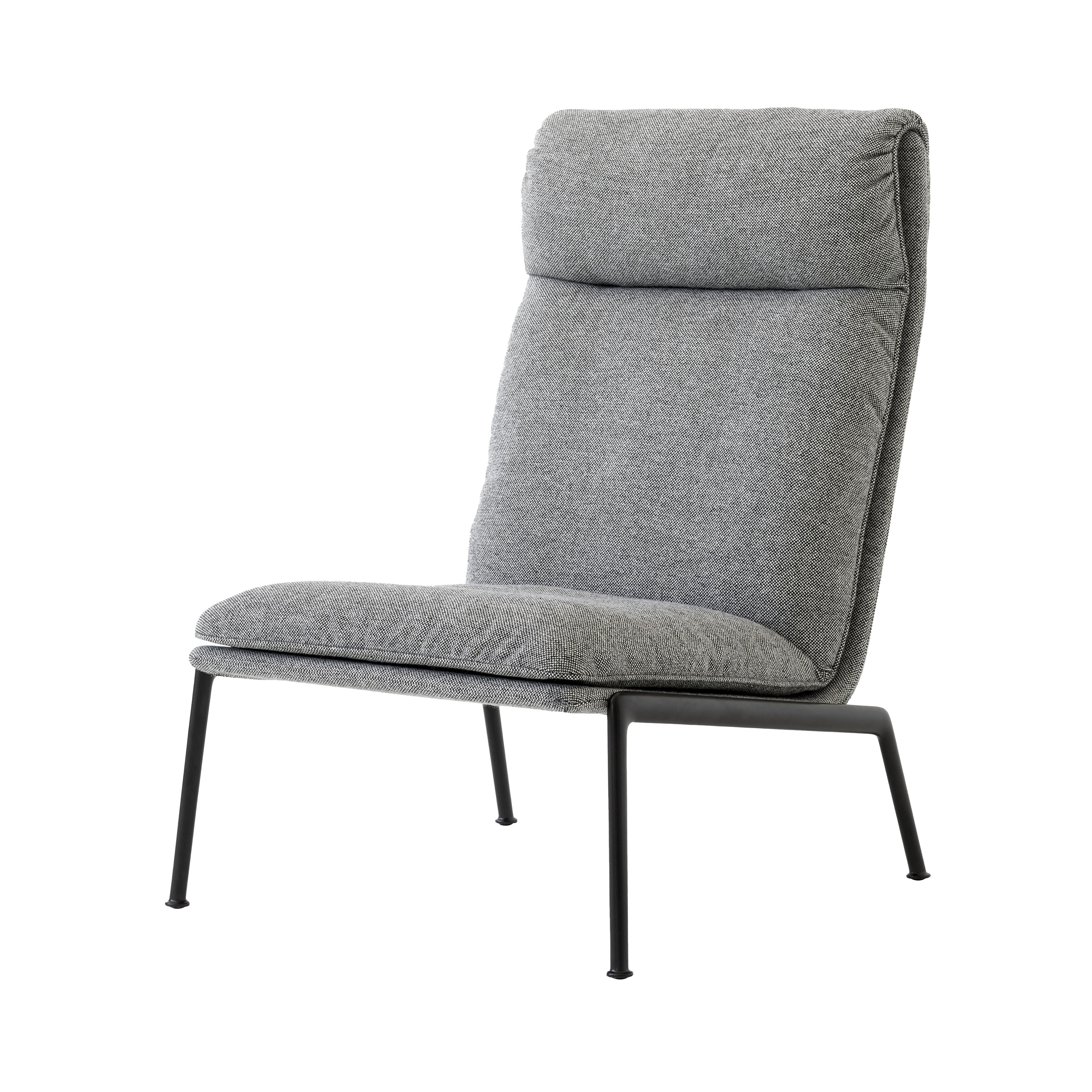 Muno LN16 Highback Lounge Chair: Warm Black