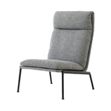 Muno LN16 Highback Lounge Chair: Warm Black