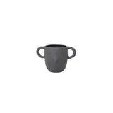 Mus Plant Pot: Large + Dark Grey