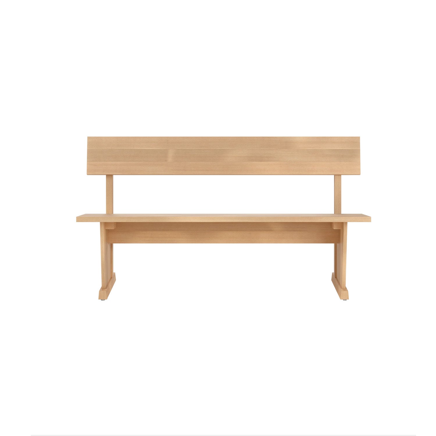 Silent Bench: Short + Oiled Oak