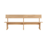 Silent Bench: Long + Oiled Oak