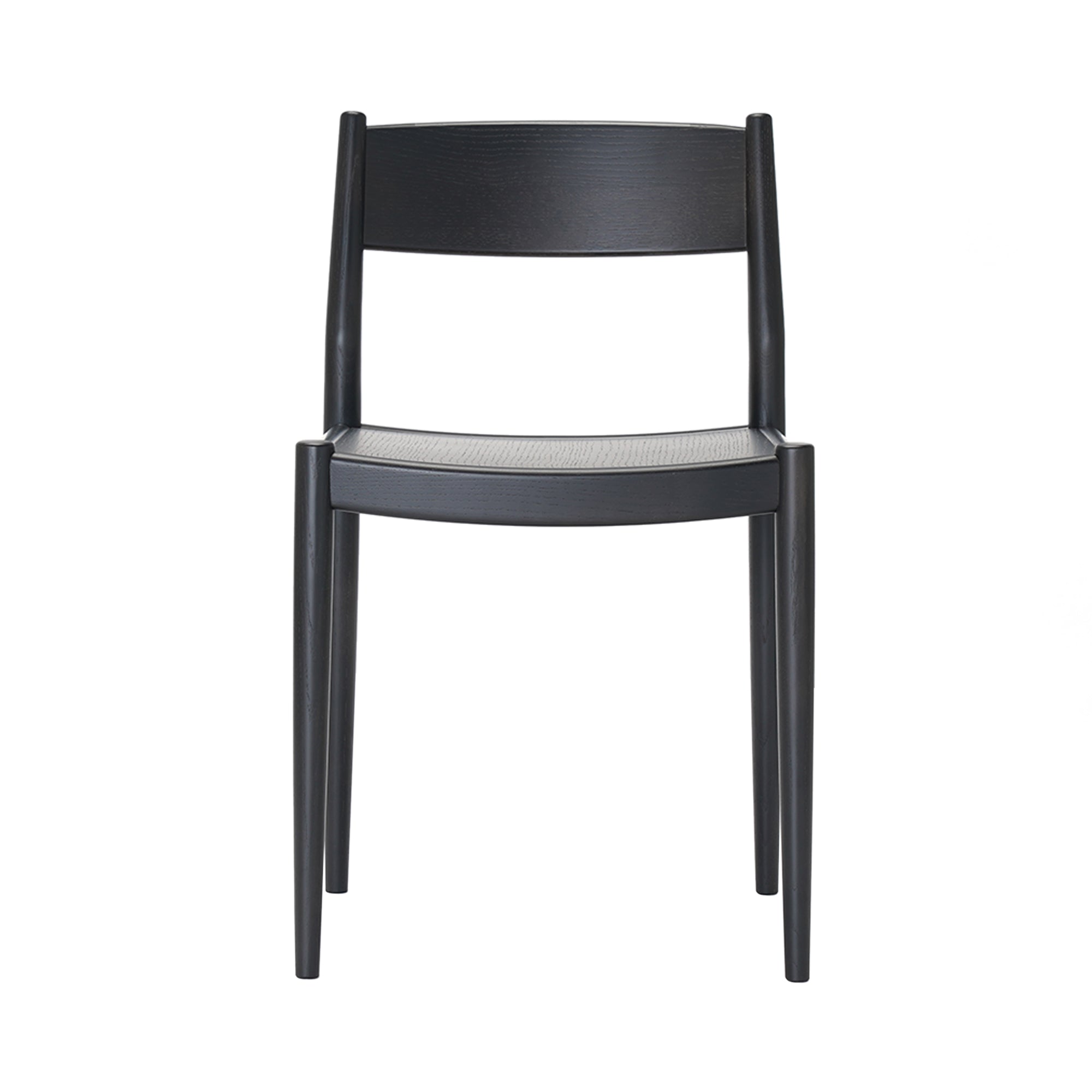 Minatomirai Cafe Chair N-DC03: Grain Matte Black