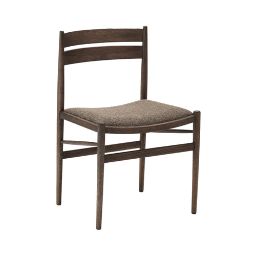 Hiroo Dining Chair N-DC05: Smoked Oak
