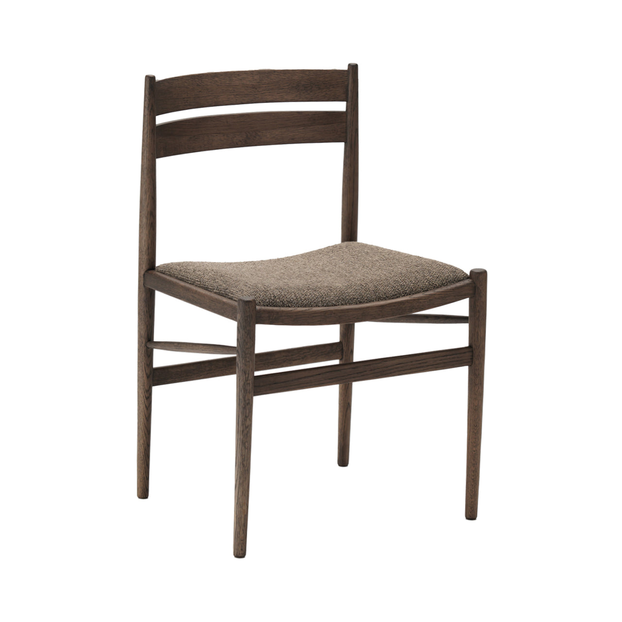 Hiroo Dining Chair N-DC05: Smoked Oak