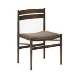 Hiroo Dining Chair N-DC05: Upholstered + Smoked Oak