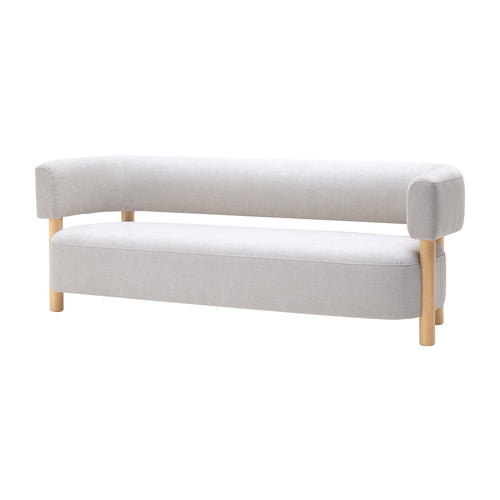 Notabene Shoe Store N-S03 Sofa: 2.5 Seater + Pure Oak