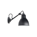 Lampe Gras N° 104 Wall Lamp: Black + Without Switch