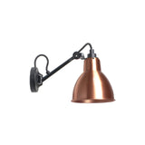 Lampe Gras N° 104 Wall Lamp: Copper + Without Switch