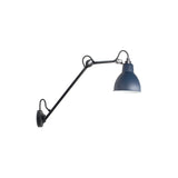 Lampe Gras N° 122 Wall Lamp: Blue + Without Switch