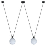 Les Acrobates N ° 324 Pendant Lamp: Glassball + Large - 9.8