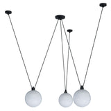 Les Acrobates N ° 325 Pendant Lamp: Glassball + Large - 9.8