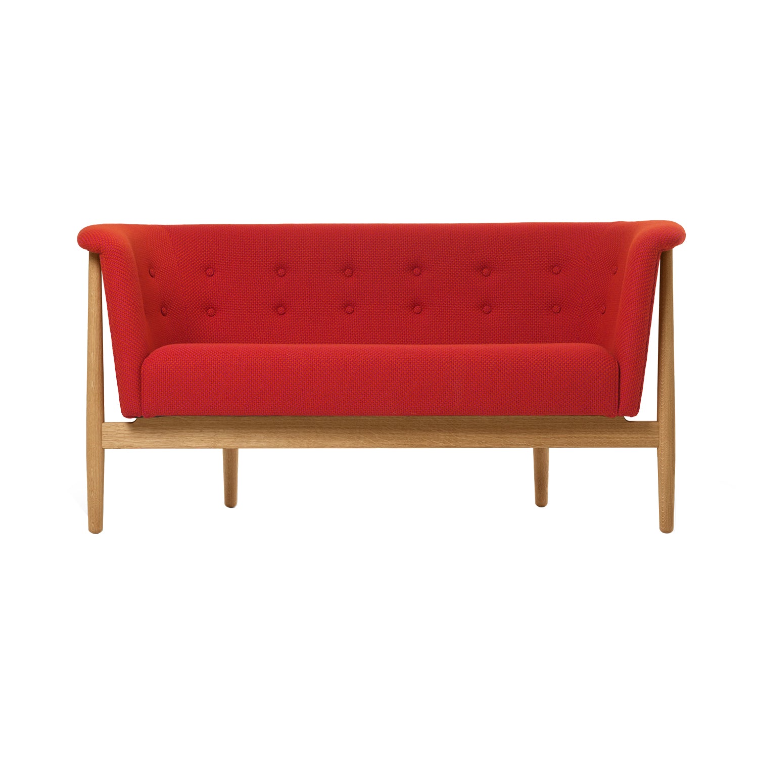 ND52 Vita Sofa: 2 Seater: Oiled Oak