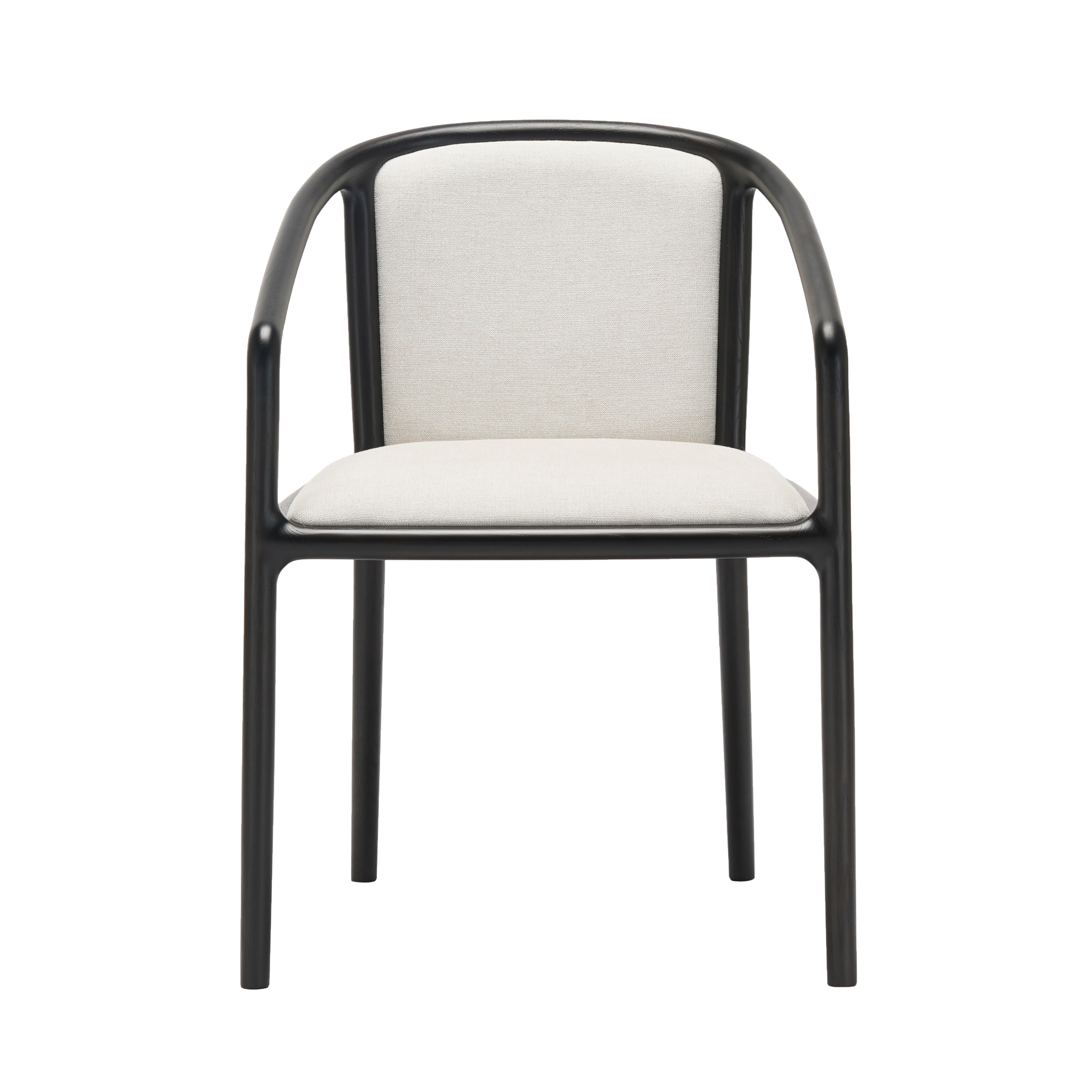 Foster Retreat Dining Chair NF-DC01: Grain Matte Black