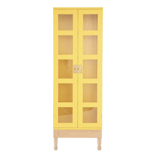 National Geographic Bookcase: Yellow + Beech