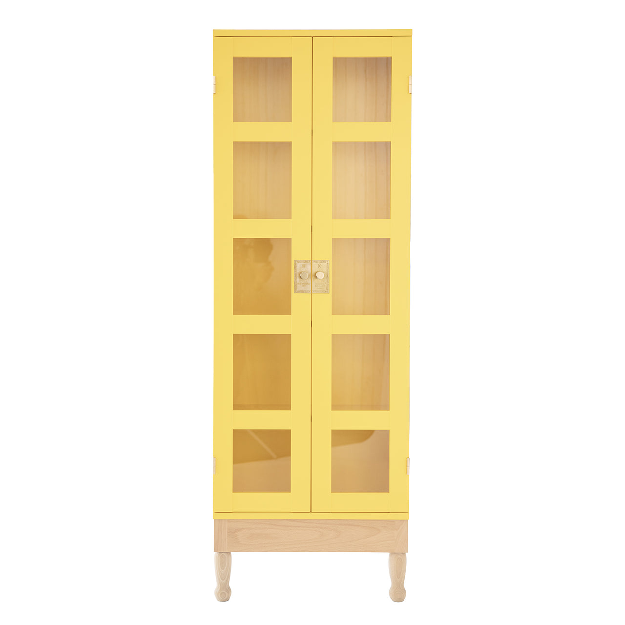 National Geographic Bookcase: Yellow + Beech