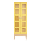 National Geographic Bookcase: Yellow + Beech