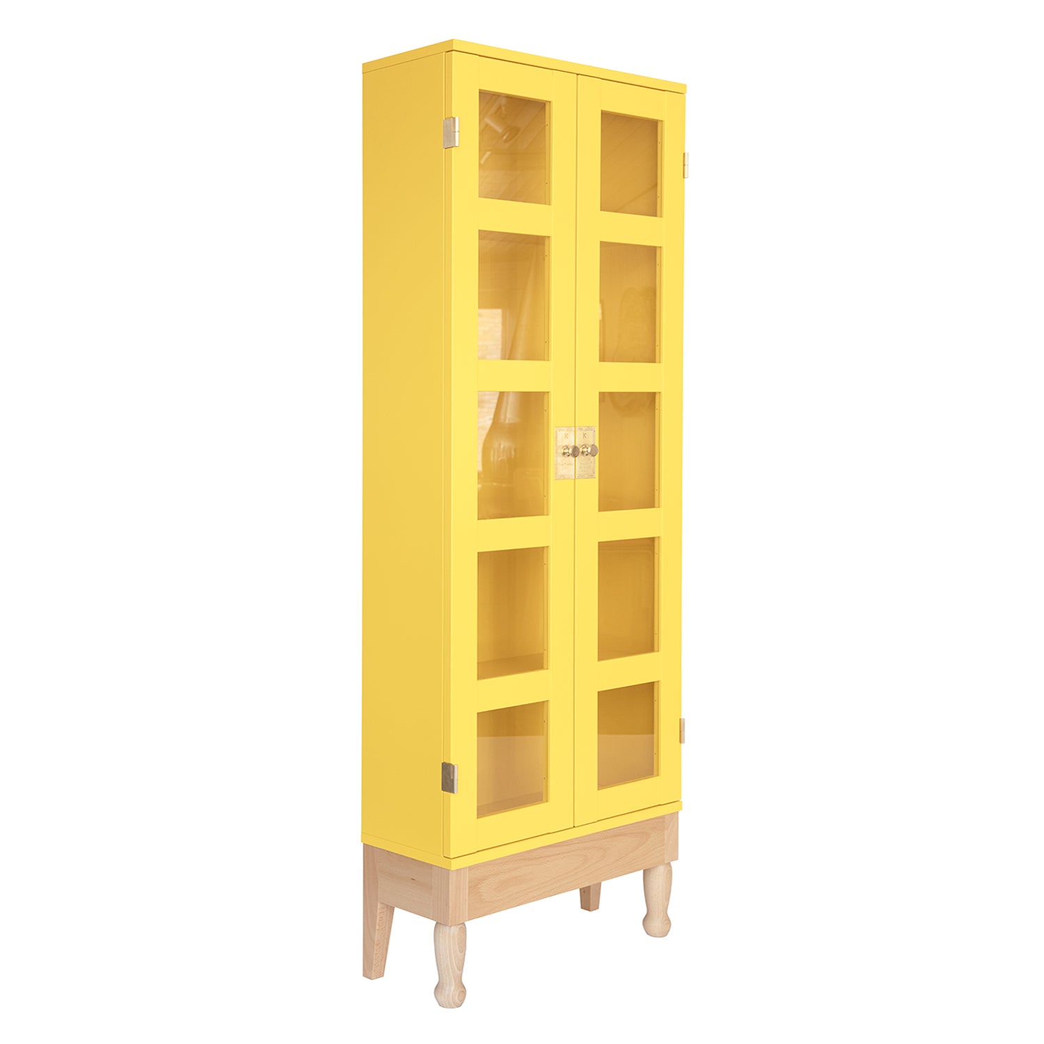 National Geographic Bookcase: Yellow + Beech