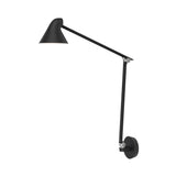 NJP Wall Box Lamp: Long + Black