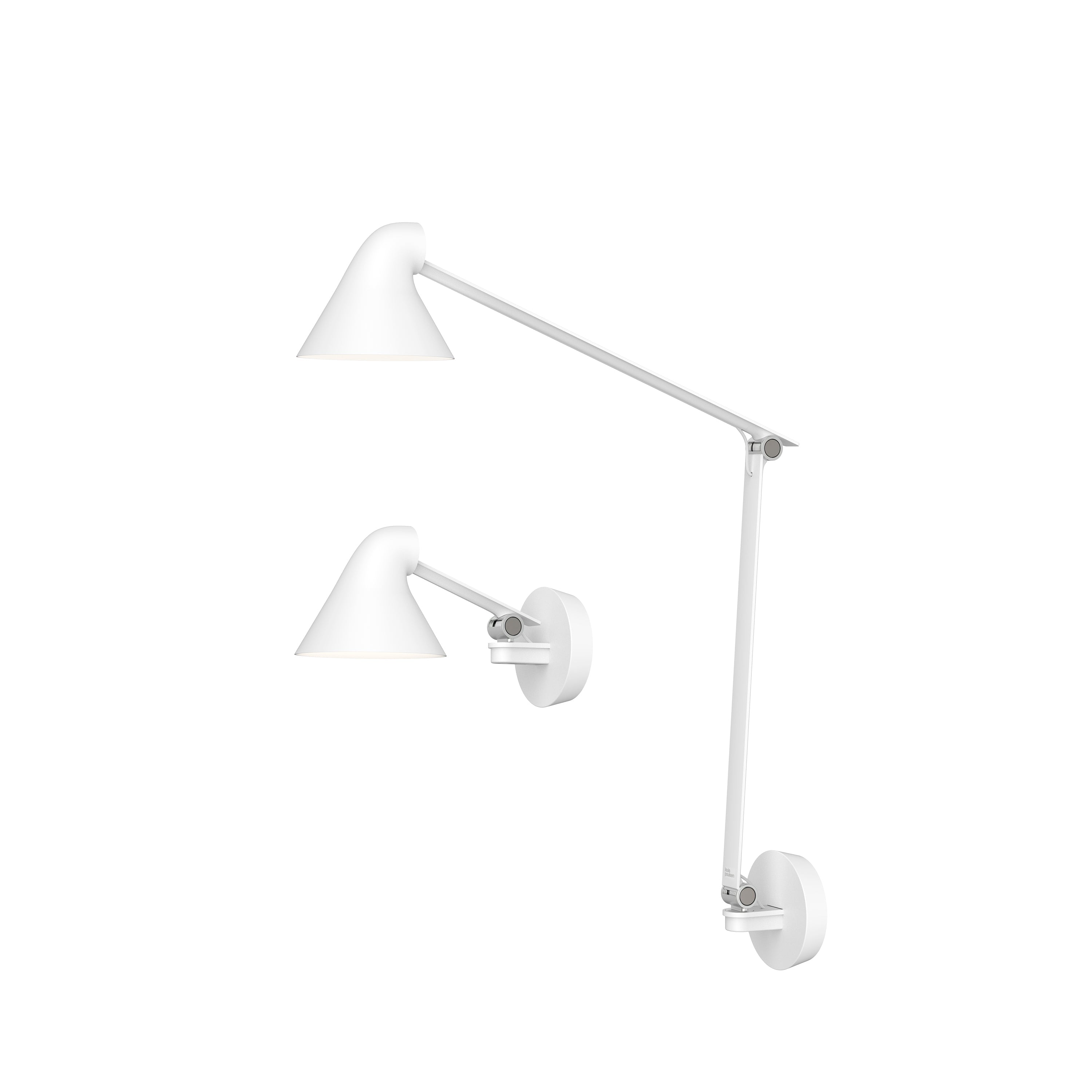 NJP Wall Box Lamp: Long + White + Short + White